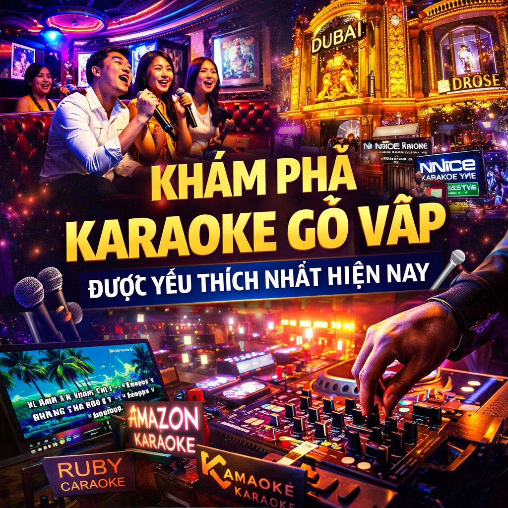 karaoke Gò Vấp được yêu thích nhất hiện nay